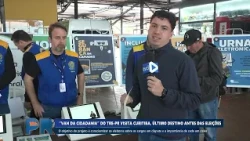 TRE-PR'S "CITIZENSHIP VAN" VISITS CURITIBA, THE LAST STOP BEFORE THE ELECTIONS
