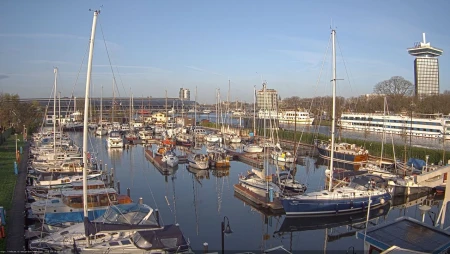 Amsterdam - Sixhaven Harbour - IJ River